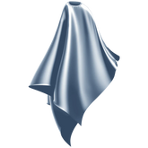 WAHL POLYESTER HAIRCUTTING CAPE PALE BLUE 3012